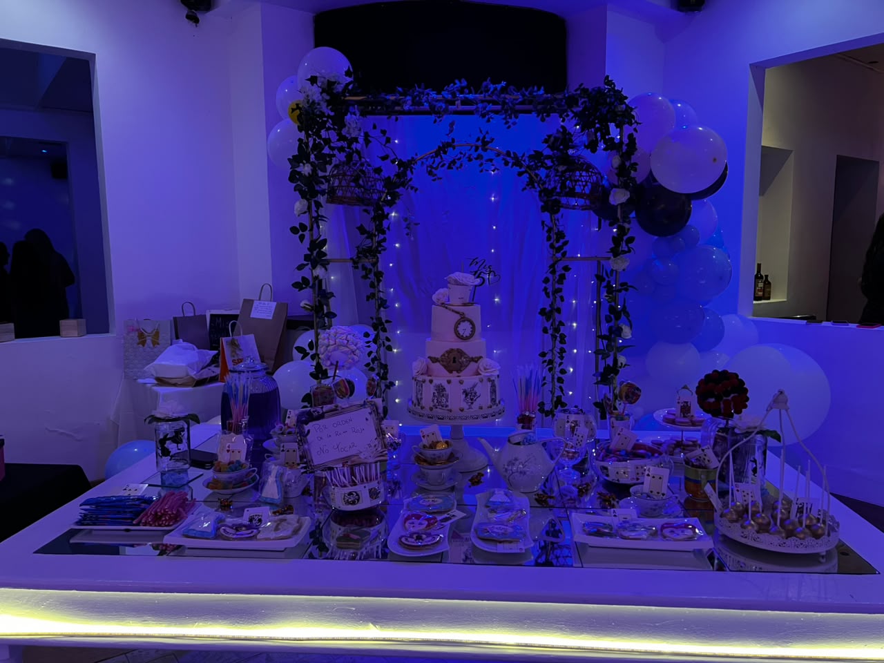 Mesa dulce de cumpleaños infantil en MOII Eventos